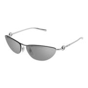 Gucci Stiliga solglasögon Gg1701S-002 Gray, Unisex