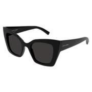 Saint Laurent Klassisk Svart Läder Axelväska Black, Unisex