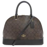 Coach Pre-owned Pre-owned Plast handvskor Brown, Dam