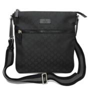 Gucci Vintage Pre-owned Canvas gucci-vskor Black, Dam