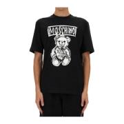 Moschino Svarta T-shirts och Polos Black, Herr