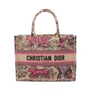 Dior Vintage Pre-owned Raffia dior-vskor Beige, Dam