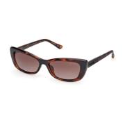 Guess Havana Brown Gradient Solglasögon Gu00156-H/S Brown, Dam