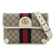 Gucci Vintage Pre-owned Canvas gucci-vskor White, Dam