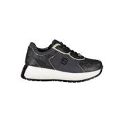 Laura Biagiotti Svart Polyeten Sneaker Black, Dam