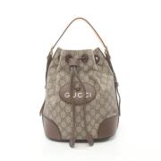 Gucci Vintage Pre-owned Laeder gucci-vskor Beige, Dam