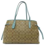 Coach Pre-owned Pre-owned Plast axelremsvskor Brown, Dam