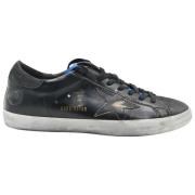 Golden Goose Superstar Black Bluette Sneakers Black, Herr