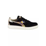 Diadora Elegant Svart Kontrast Sneakers Black, Dam