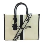 Michael Kors Pre-owned Pre-owned Canvas handvskor Black, Dam