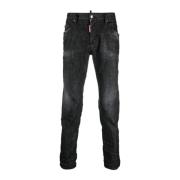 Dsquared2 Slim Fit Denim Jeans Black, Herr