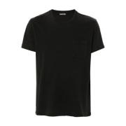 Tom Ford Mörkgrå Jersey Crew Neck T-shirt Black, Herr