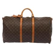 Louis Vuitton Vintage Pre-owned Canvas handvskor Brown, Dam