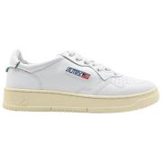 Autry Canvas Suede Sneakers Vit Grön White, Herr