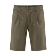 BomBoogie Bekväma Chino Bermuda Shorts Brown, Herr