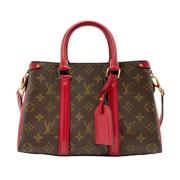 Louis Vuitton Vintage Pre-owned Canvas axelremsvskor Brown, Dam