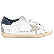 Golden Goose Superstar White Grey Star Sneakers White, Dam