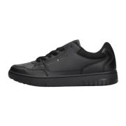 Tommy Hilfiger Herr Låga Sneakers Basket Core Ess Black, Herr