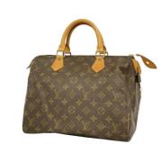 Louis Vuitton Vintage Pre-owned Canvas handvskor Brown, Dam