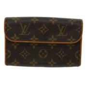 Louis Vuitton Vintage Pre-owned Canvas louis-vuitton-vskor Brown, Dam