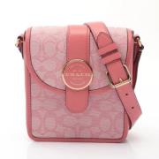 Coach Pre-owned Pre-owned Laeder axelremsvskor Pink, Dam