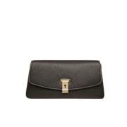 Bally Stilren Crossbody Väska med Axelrem Black, Dam