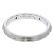 Tiffany & Co. Pre-owned Pre-owned Silver ringar Gray, Dam