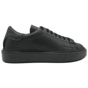 D.a.t.e. Svarta Patent Sneakers för Kvinnor Black, Dam