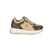 Laura Biagiotti Beige Polyeten Sneaker Beige, Dam