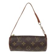 Louis Vuitton Vintage Pre-owned Canvas handvskor Brown, Dam