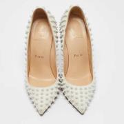 Christian Louboutin Pre-owned Pre-owned Laeder klackskor White, Dam