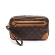 Louis Vuitton Vintage Pre-owned Canvas louis-vuitton-vskor Brown, Dam