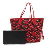 Louis Vuitton Vintage Pre-owned Laeder axelremsvskor Red, Dam