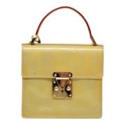 Louis Vuitton Vintage Pre-owned Laeder handvskor Yellow, Dam