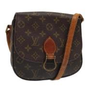 Louis Vuitton Vintage Pre-owned Canvas louis-vuitton-vskor Brown, Dam