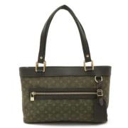 Louis Vuitton Vintage Pre-owned Canvas louis-vuitton-vskor Green, Dam