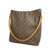 Louis Vuitton Vintage Pre-owned Canvas handvskor Brown, Dam