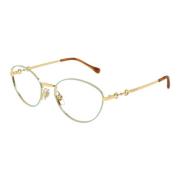 Gucci Stiliga Svarta Solglasögon Gg1699O-002 Yellow, Unisex