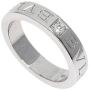 Bvlgari Vintage Pre-owned Vitt guld ringar Gray, Dam