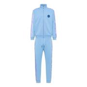 Carlo Colucci Mångsidigt Tracksuit Set med Unik Badge Blue, Herr