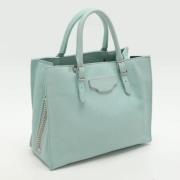 Balenciaga Vintage Pre-owned Laeder totevskor Green, Dam