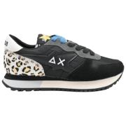 Sun68 Animalier Sneakers i Svart Black, Herr