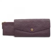 Louis Vuitton Vintage Pre-owned Laeder plnbcker Purple, Dam