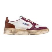 Autry Vintage Låga Sneakers Pink, Dam