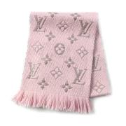 Louis Vuitton Vintage Pre-owned Tyg sjalar Pink, Dam