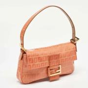 Fendi Vintage Pre-owned Canvas fendi-vskor Orange, Dam