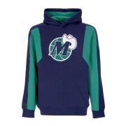 Mitchell & Ness NBA Färgblockerad Hoodie Hardwood Classics Blue, Herr