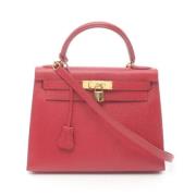 Hermès Vintage Pre-owned Laeder handvskor Red, Dam