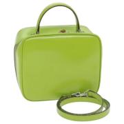 Gucci Vintage Pre-owned Laeder handvskor Green, Dam