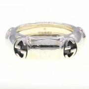 Gucci Vintage Pre-owned Silver ringar Gray, Dam